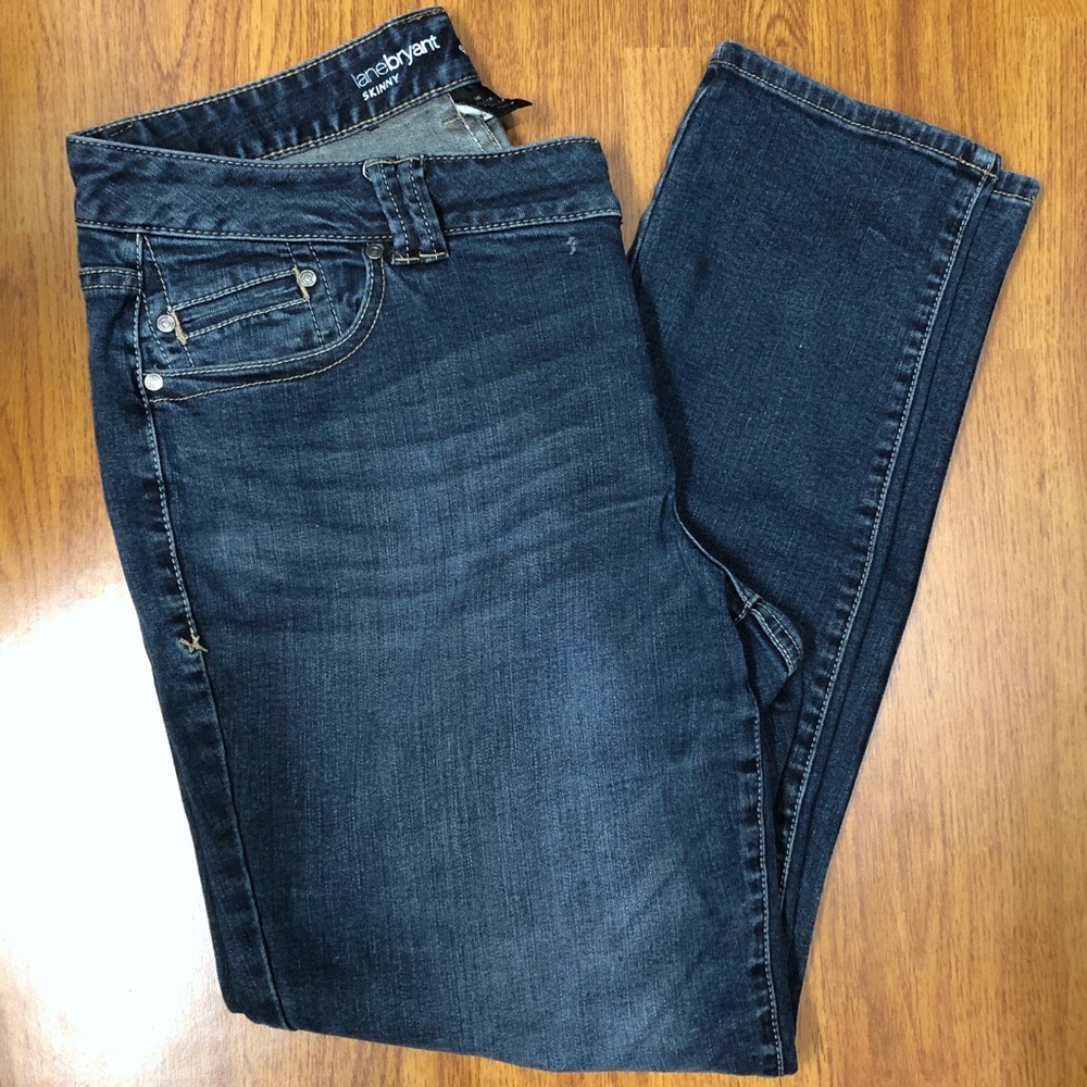 Lane Bryant Women Plus Size 16 Skinny Jeans